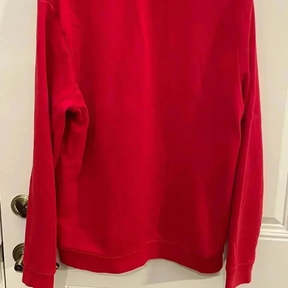 H&M "Play To Win" Red Adult Sweatshirt Sz XL - Picture 2 of 5